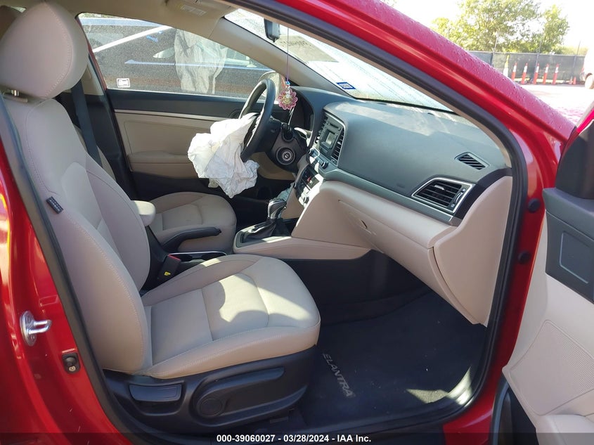 VIN KMHD74LF7JU450139 2018 HYUNDAI ELANTRA SE