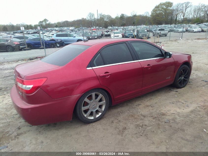 3LNHM26T28R621624 | 2008 LINCOLN MKZ