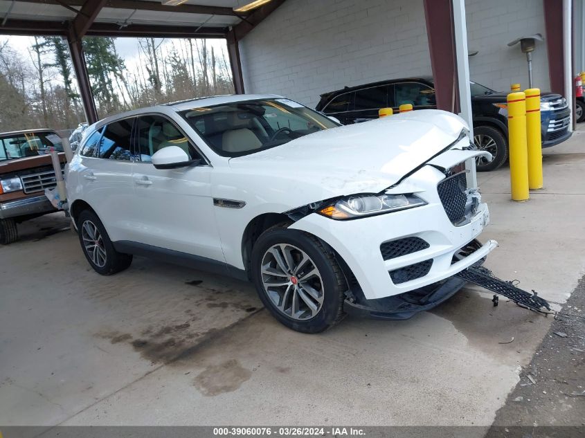 2019 Jaguar F-Pace 25T Premium VIN: SADCJ2FX2KA393673 Lot: 39060076