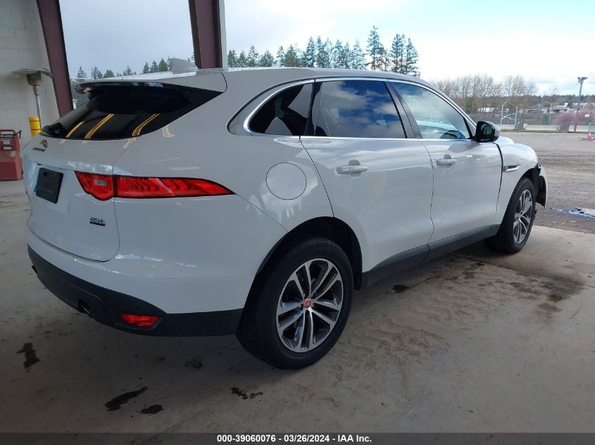 2019 Jaguar F-Pace 25T Premium VIN: SADCJ2FX2KA393673 Lot: 39060076