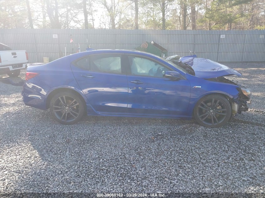 VIN 19UUB1F61KA005509 2019 ACURA TLX TECH   A-SPEC PKGS