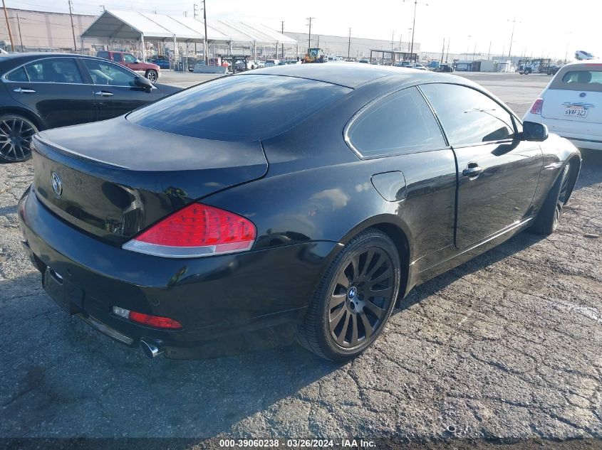 2005 BMW 645Ci VIN: WBAEH73465CF95125 Lot: 39060238