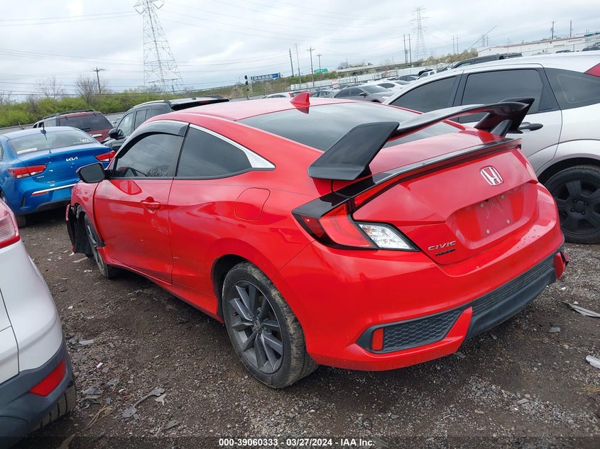 VIN 2HGFC3B37KH352809 2019 HONDA CIVIC EX