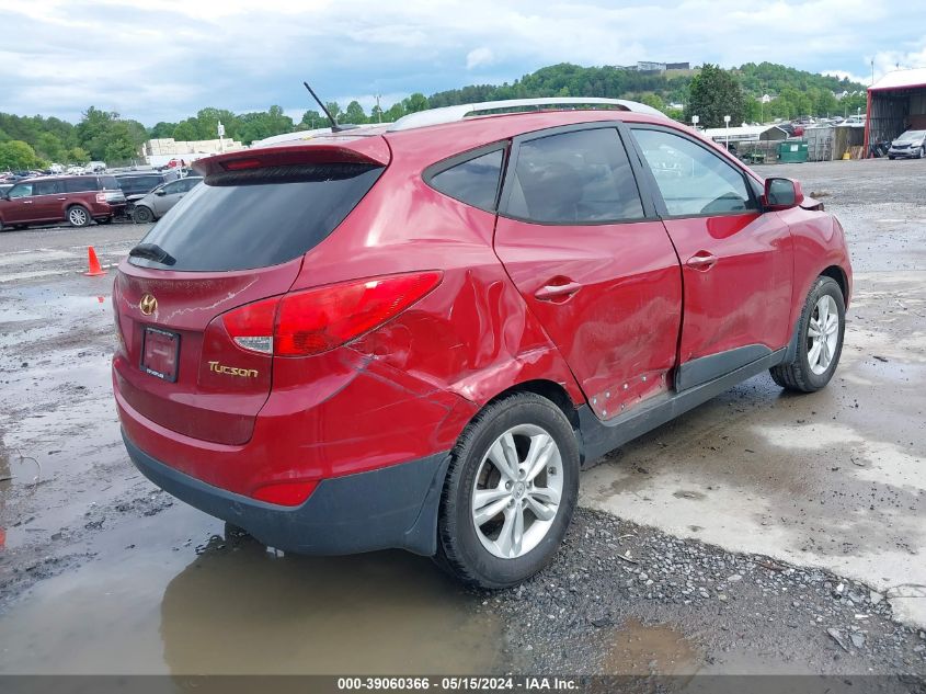 2011 Hyundai Tucson Gls VIN: KM8JU3AC5BU125845 Lot: 39060366