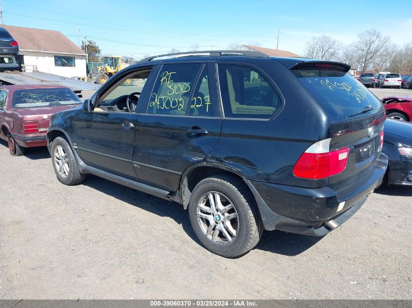 2006 BMW X5 3.0I VIN: 5UXFA13516LY37981 Lot: 39060370