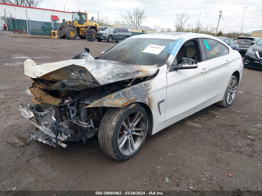2018 BMW 430I Gran Coupe xDrive VIN: WBA4J3C56JBL03424 Lot: 39060462
