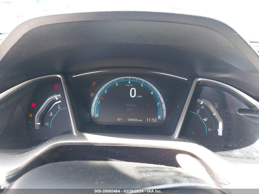 2016 HONDA CIVIC EX - 19XFC2F73GE092661