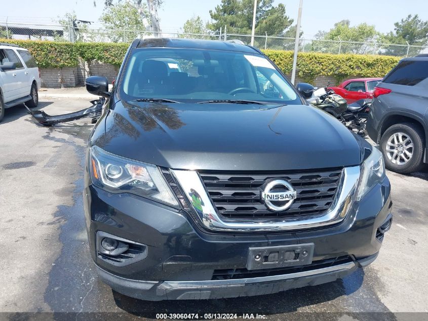 2018 Nissan Pathfinder S VIN: 5N1DR2MN6JC624454 Lot: 39060474