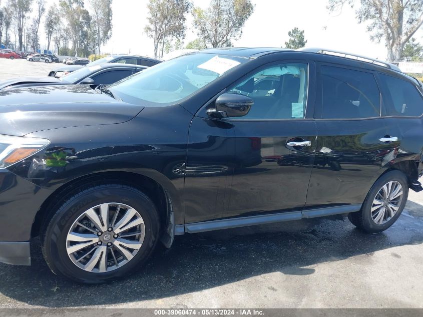 2018 Nissan Pathfinder S VIN: 5N1DR2MN6JC624454 Lot: 39060474