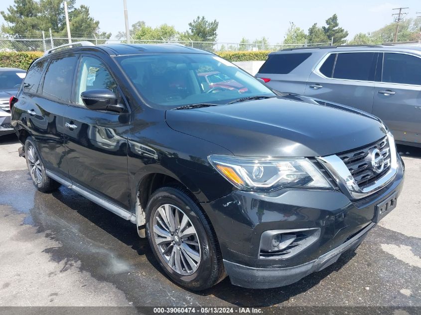 VIN 5N1DR2MN6JC624454 2018 NISSAN PATHFINDER S