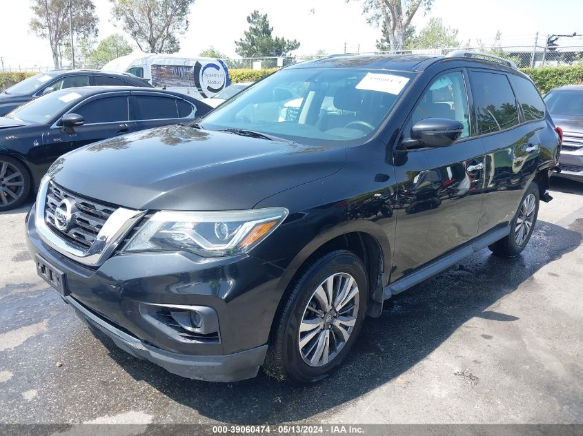 2018 Nissan Pathfinder S VIN: 5N1DR2MN6JC624454 Lot: 39060474