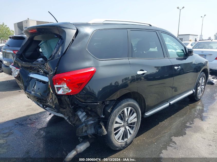 2018 Nissan Pathfinder S VIN: 5N1DR2MN6JC624454 Lot: 39060474