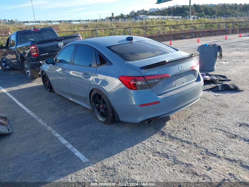 VIN 2HGFE1E53NH470839 2022 HONDA CIVIC SI