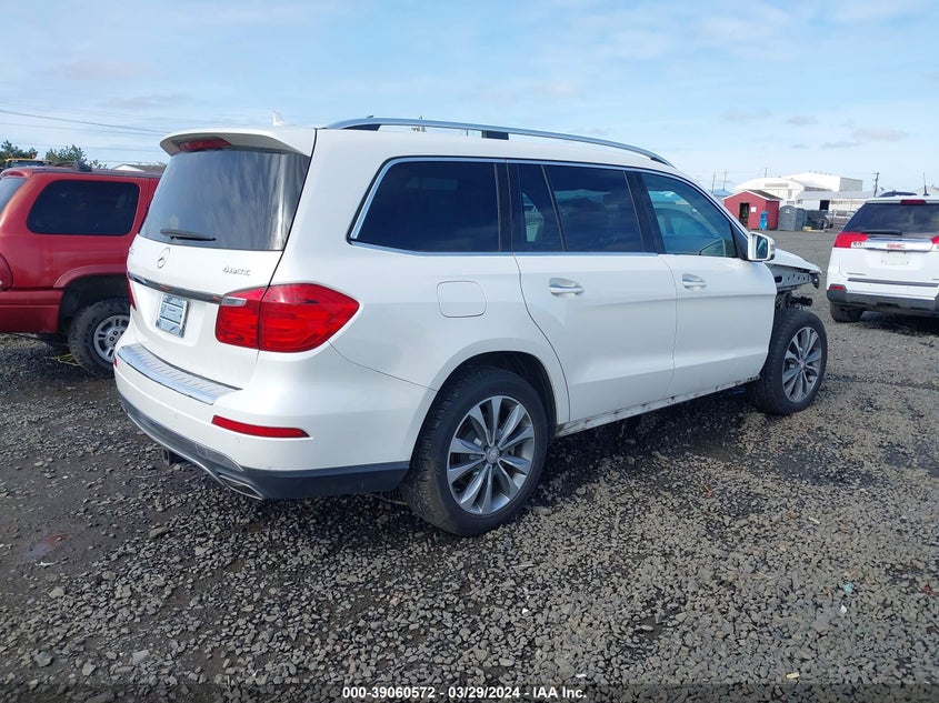 2014 Mercedes-Benz Gl 450 4Matic VIN: 4JGDF7CE5EA386282 Lot: 39060572