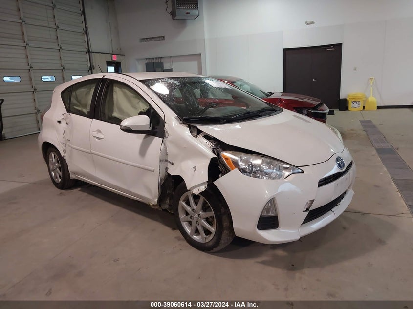 2013 Toyota Prius C Three VIN: JTDKDTB32D1553402 Lot: 39060614