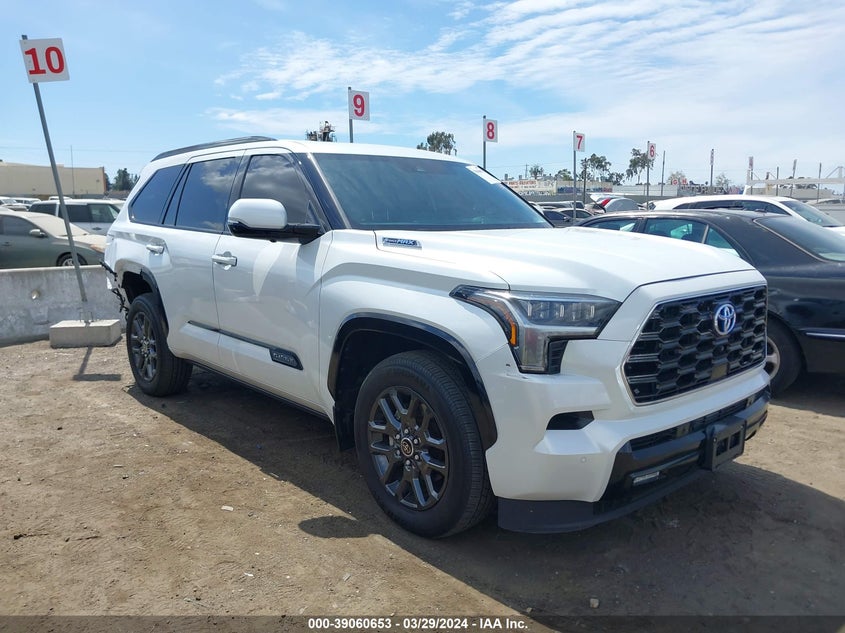2023 Toyota Sequoia Platinum VIN: 7SVAAABA3PX004287 Lot: 39060653