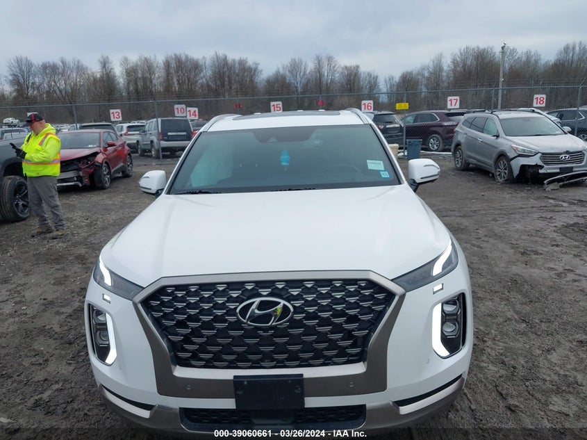 VIN KM8R7DHE4NU398013 2022 HYUNDAI PALISADE CALLIGRAPHY