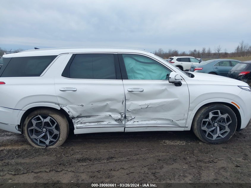 VIN KM8R7DHE4NU398013 2022 HYUNDAI PALISADE CALLIGRAPHY