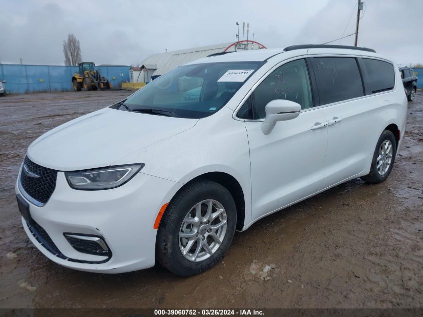 2022 Chrysler Pacifica Touring L VIN: 2C4RC1BG8NR170117 Lot: 39060752