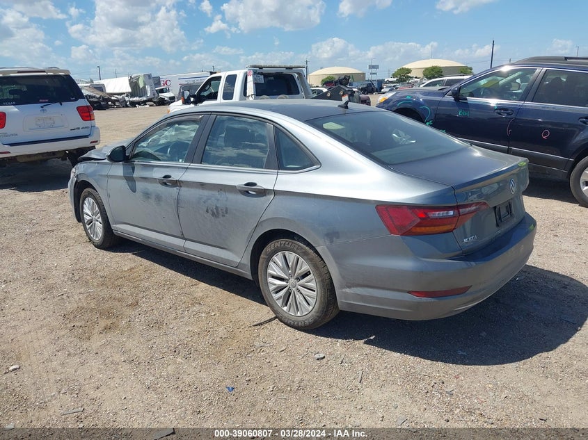 VIN 3VWN57BUXKM236880 2019 VOLKSWAGEN JETTA 1.4T S