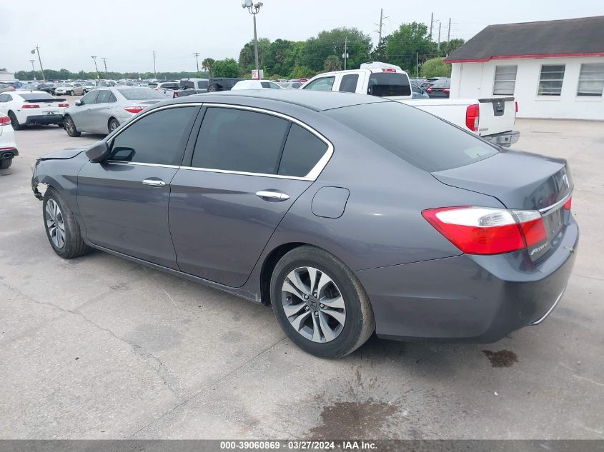 2014 Honda Accord Lx VIN: 1HGCR2F38EA218528 Lot: 39060869