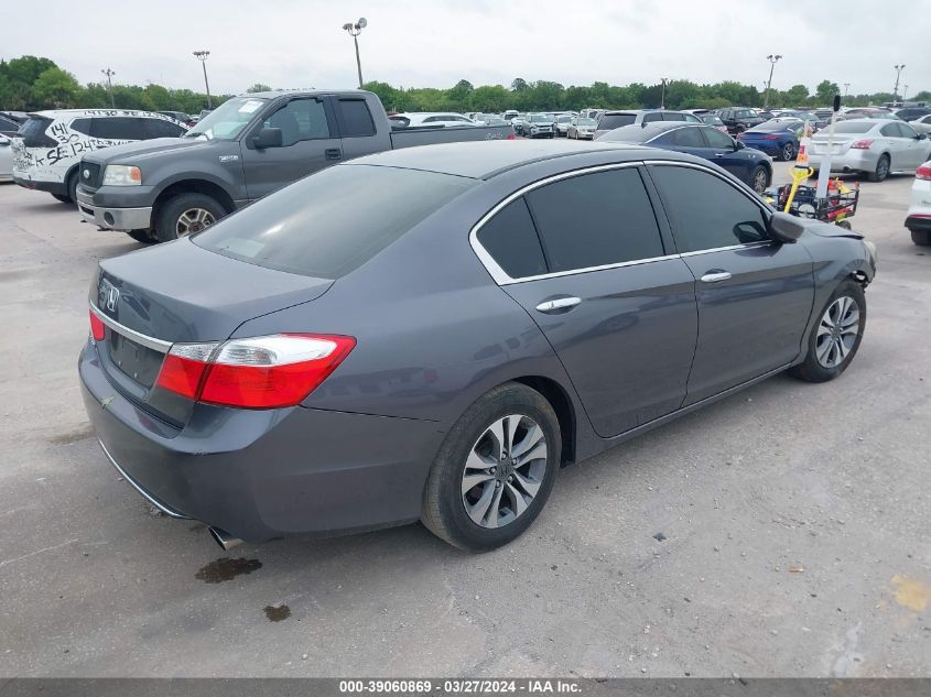 2014 Honda Accord Lx VIN: 1HGCR2F38EA218528 Lot: 39060869