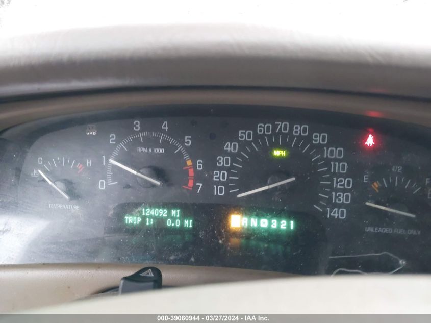 1G4CW52K6W4633686 1998 Buick Park Avenue