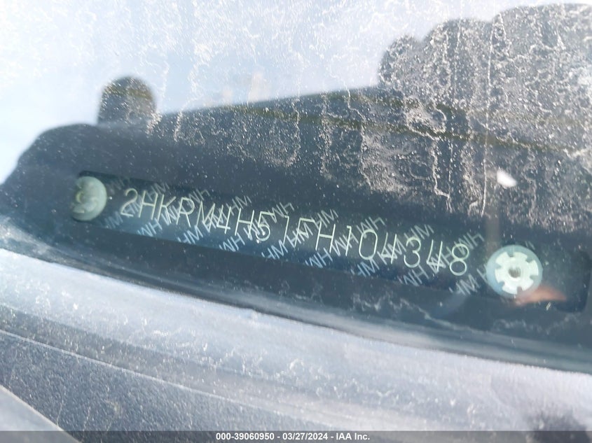 2015 HONDA CR-V EX - 2HKRM4H51FH104348