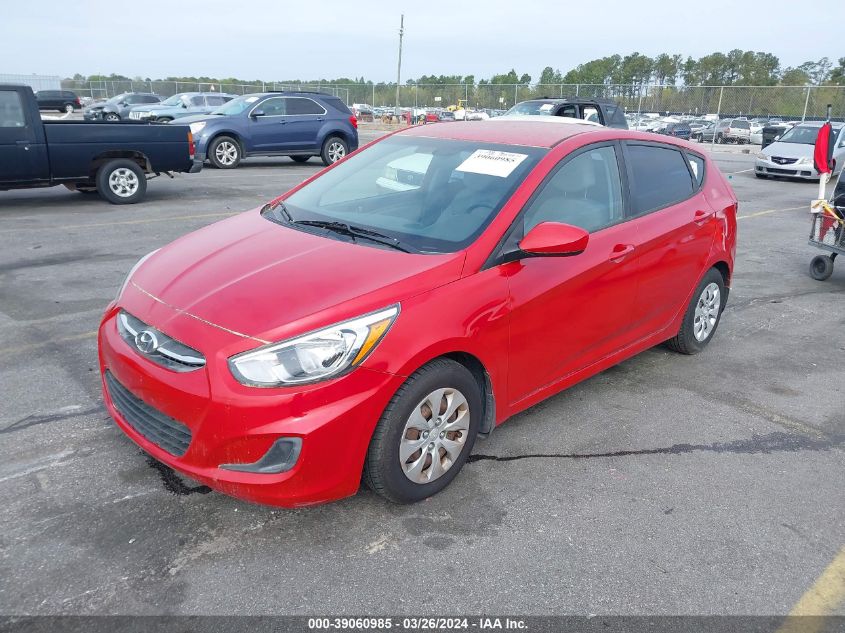 KMHCT5AE0GU294235 | 2016 HYUNDAI ACCENT