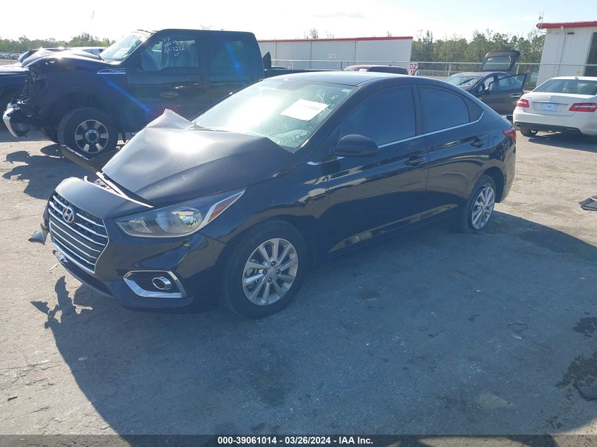 VIN 3KPC24A64NE175898 2022 HYUNDAI ACCENT SE/SEL