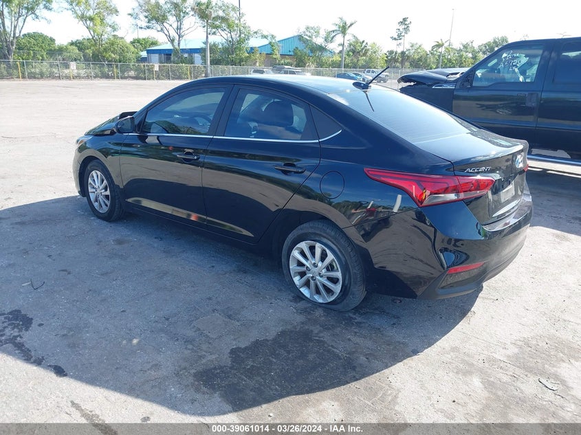 VIN 3KPC24A64NE175898 2022 HYUNDAI ACCENT SE/SEL