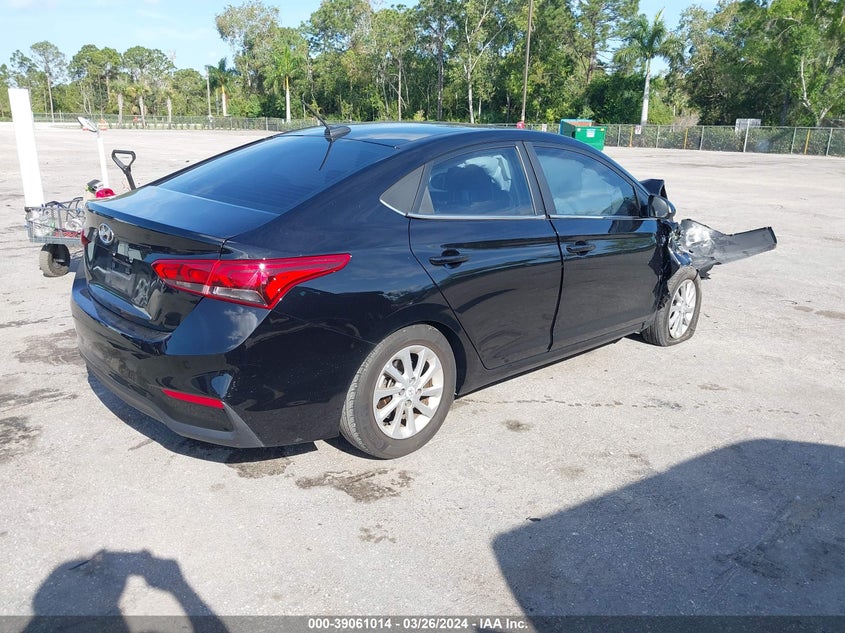 VIN 3KPC24A64NE175898 2022 HYUNDAI ACCENT SE/SEL