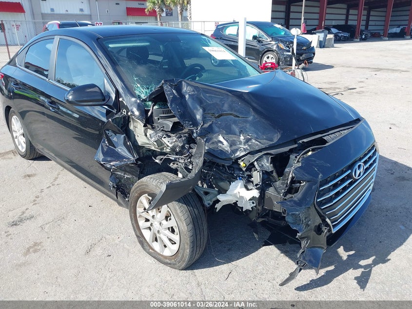 VIN 3KPC24A64NE175898 2022 HYUNDAI ACCENT SE/SEL