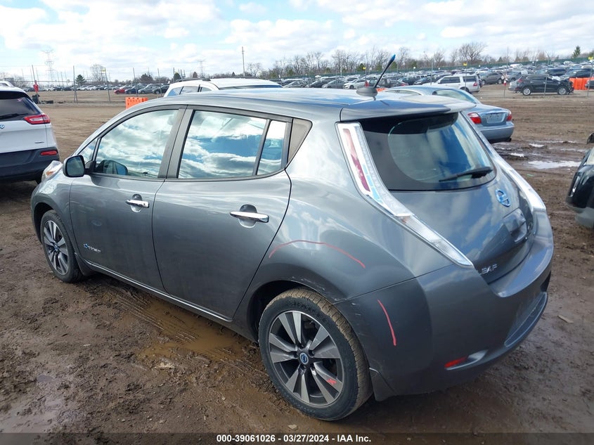 2014 Nissan Leaf Sl VIN: 1N4AZ0CP0EC334768 Lot: 39061026