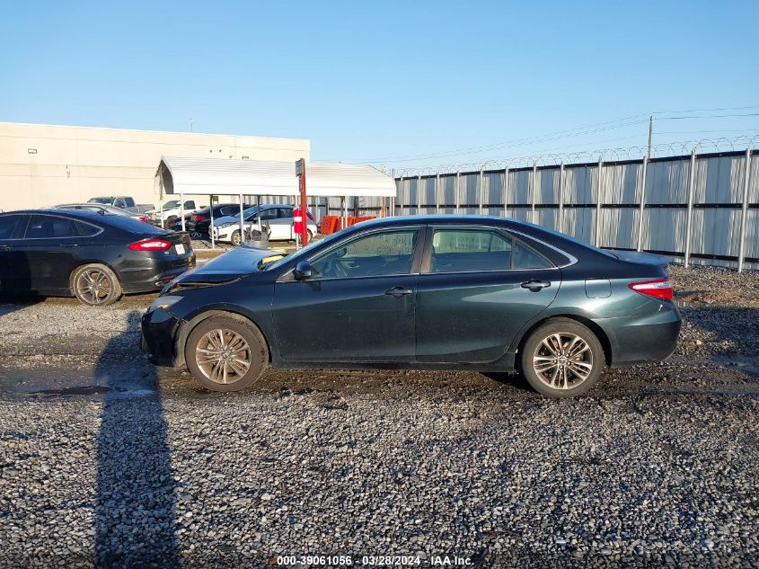 2015 Toyota Camry Se VIN: 4T1BF1FK8FU491503 Lot: 39061056