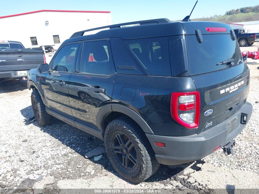 2022 Ford Bronco Sport Big Bend VIN: 3FMCR9B64NRD13337 Lot: 39061078