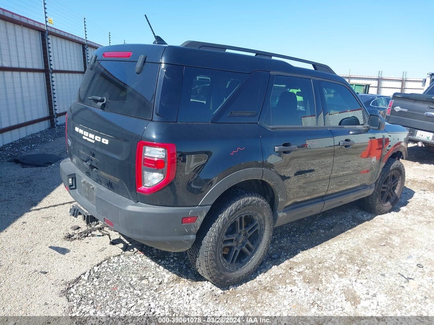 2022 Ford Bronco Sport Big Bend VIN: 3FMCR9B64NRD13337 Lot: 39061078