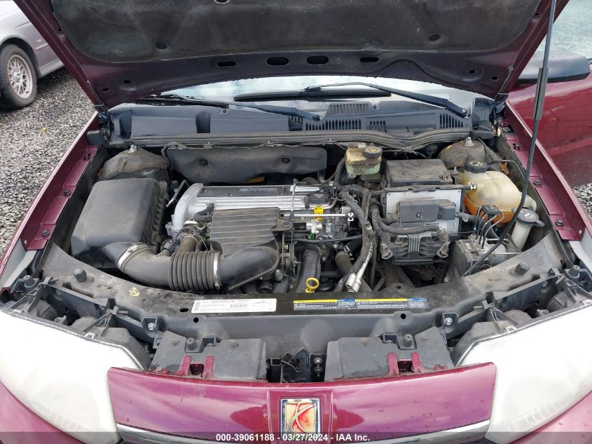 2003 Saturn Ion 2 VIN: 1G8AJ52F83Z137553 Lot: 39061188