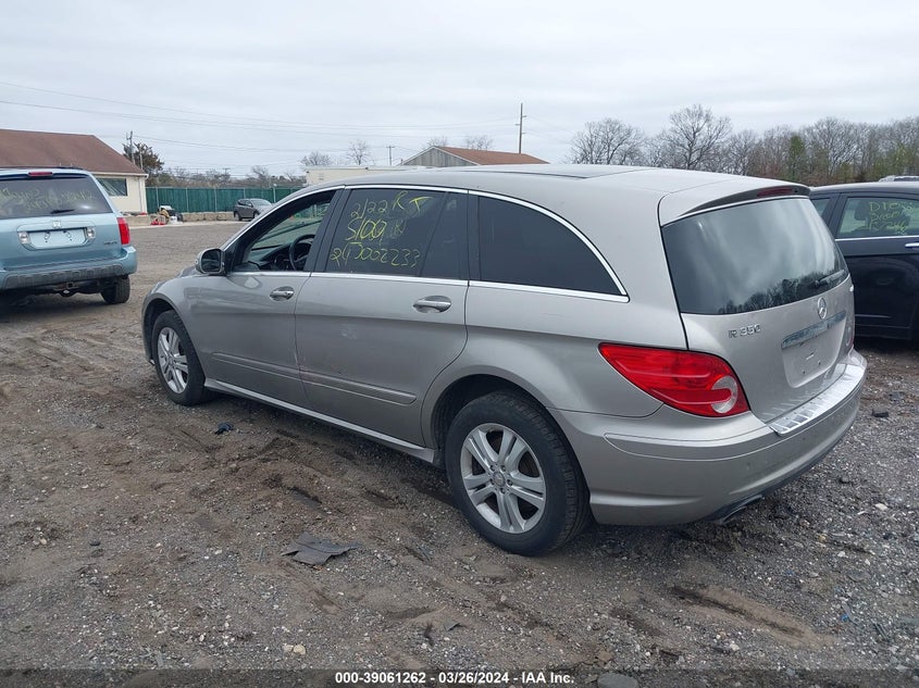 2008 Mercedes-Benz R 350 4Matic VIN: 4JGCB65E88A078235 Lot: 39061262