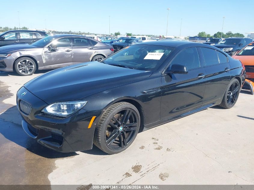 2014 BMW 650I Gran Coupe VIN: WBA6B2C55ED129419 Lot: 39061341