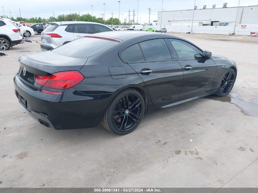 2014 BMW 650I Gran Coupe VIN: WBA6B2C55ED129419 Lot: 39061341