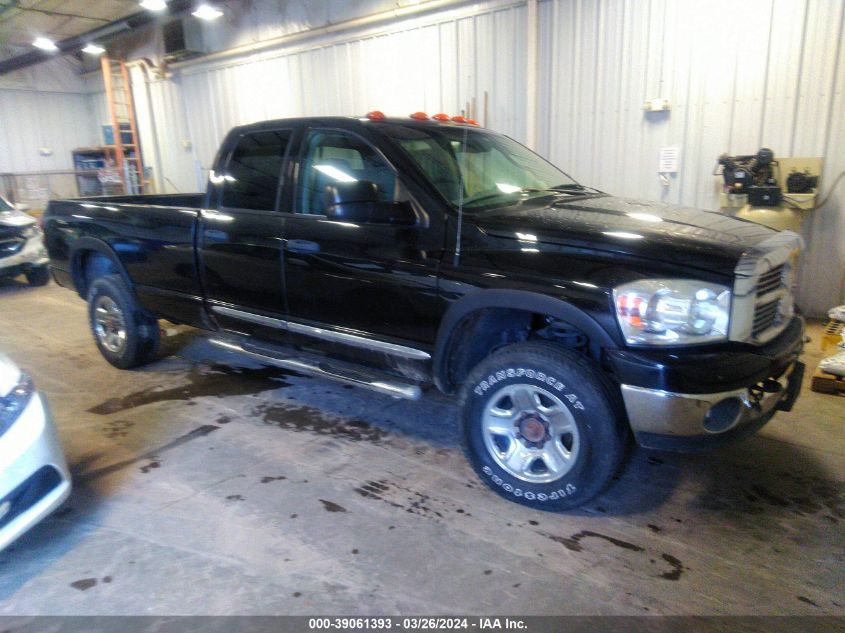 2008 Dodge Ram 2500 Slt VIN: 3D7KS28A08G132605 Lot: 39061393