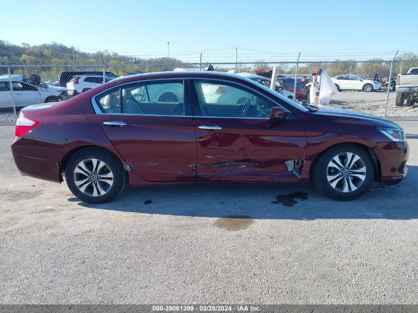 2015 Honda Accord Lx VIN: 1HGCR2F3XFA202638 Lot: 39061399