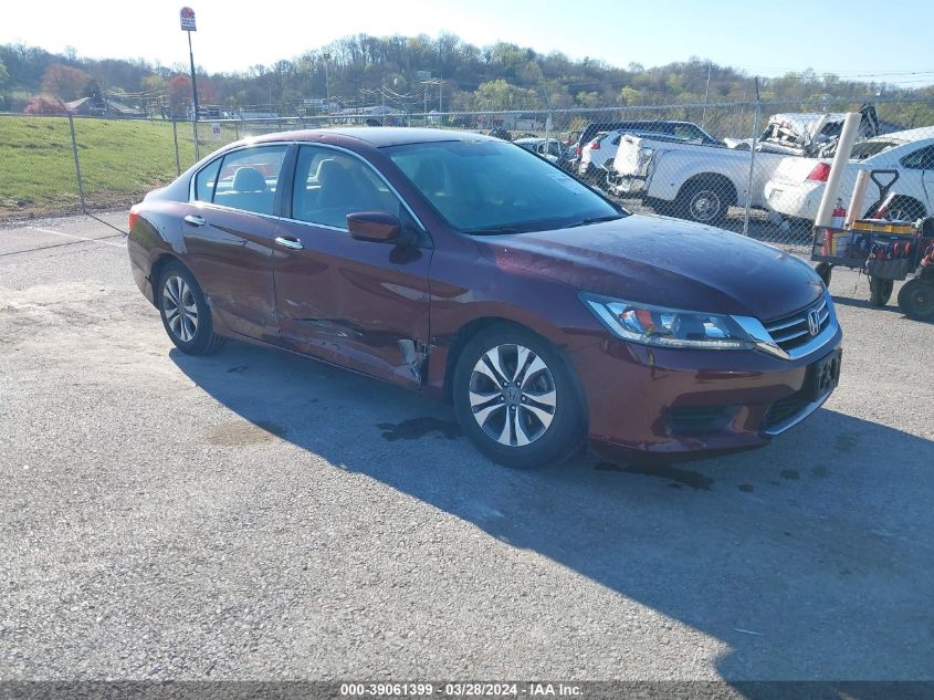 2015 Honda Accord Lx VIN: 1HGCR2F3XFA202638 Lot: 39061399