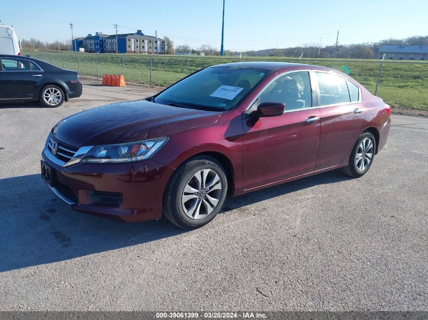 2015 Honda Accord Lx VIN: 1HGCR2F3XFA202638 Lot: 39061399