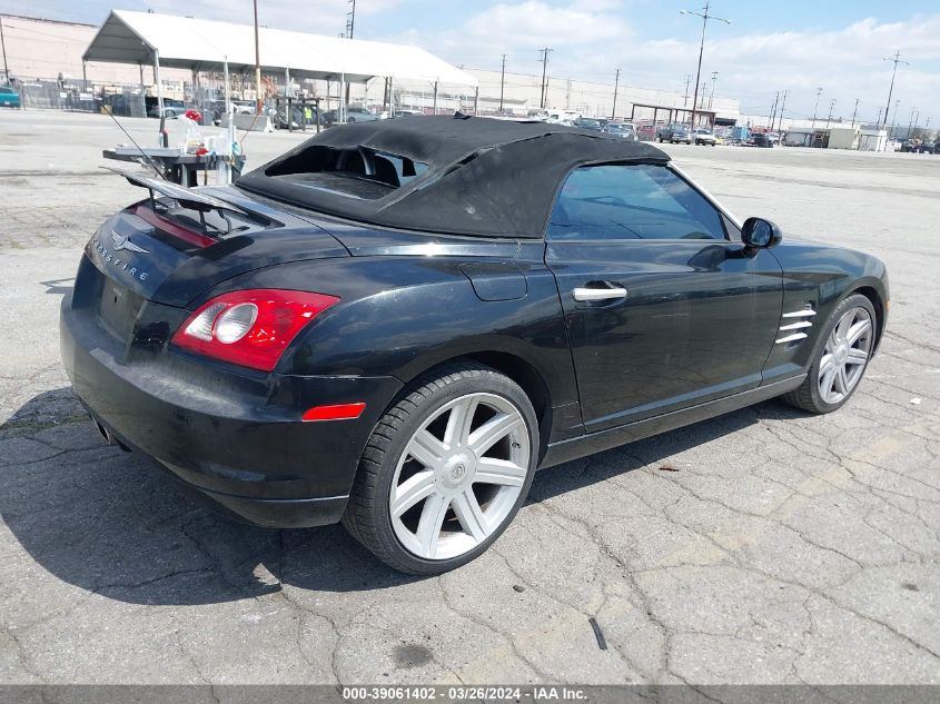 2005 Chrysler Crossfire Limited VIN: 1C3AN65L85X050045 Lot: 39061402