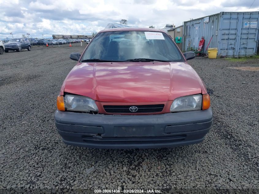 1997 Toyota Tercel Ce VIN: JT2AC52L2V0247892 Lot: 39061436
