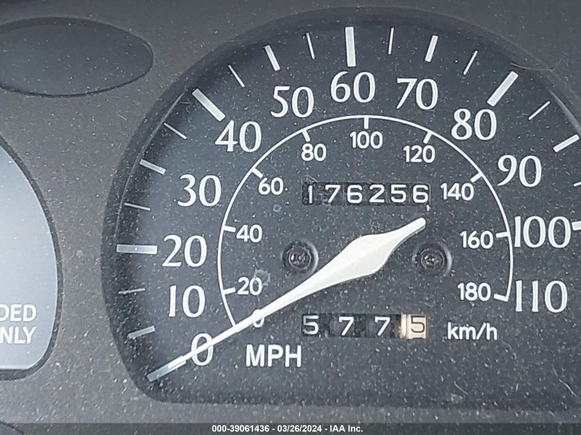 1997 Toyota Tercel Ce VIN: JT2AC52L2V0247892 Lot: 39061436