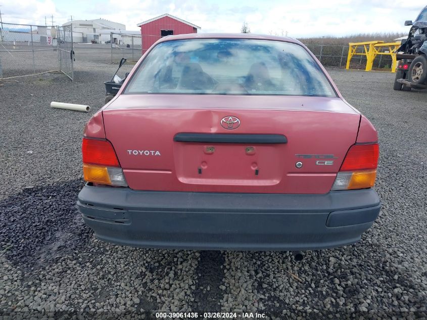 1997 Toyota Tercel Ce VIN: JT2AC52L2V0247892 Lot: 39061436