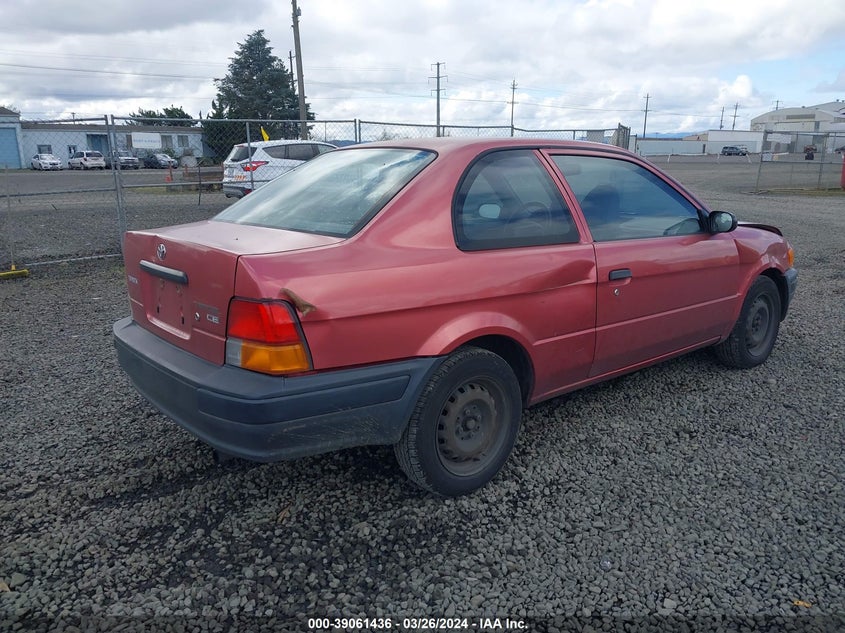 1997 Toyota Tercel Ce VIN: JT2AC52L2V0247892 Lot: 39061436